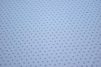 Рубашечная голубая синяя ткань геометрия W-132105